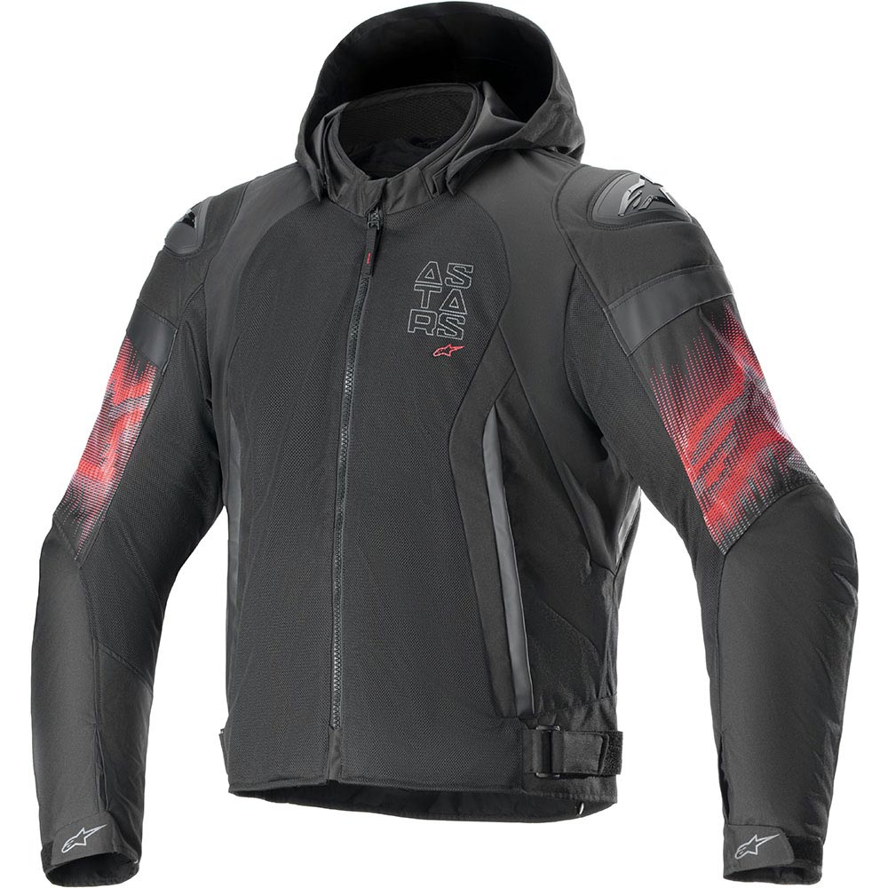 Alpinestars - Blouson Zaca Air Venom Waterproof Noir / Rouge
