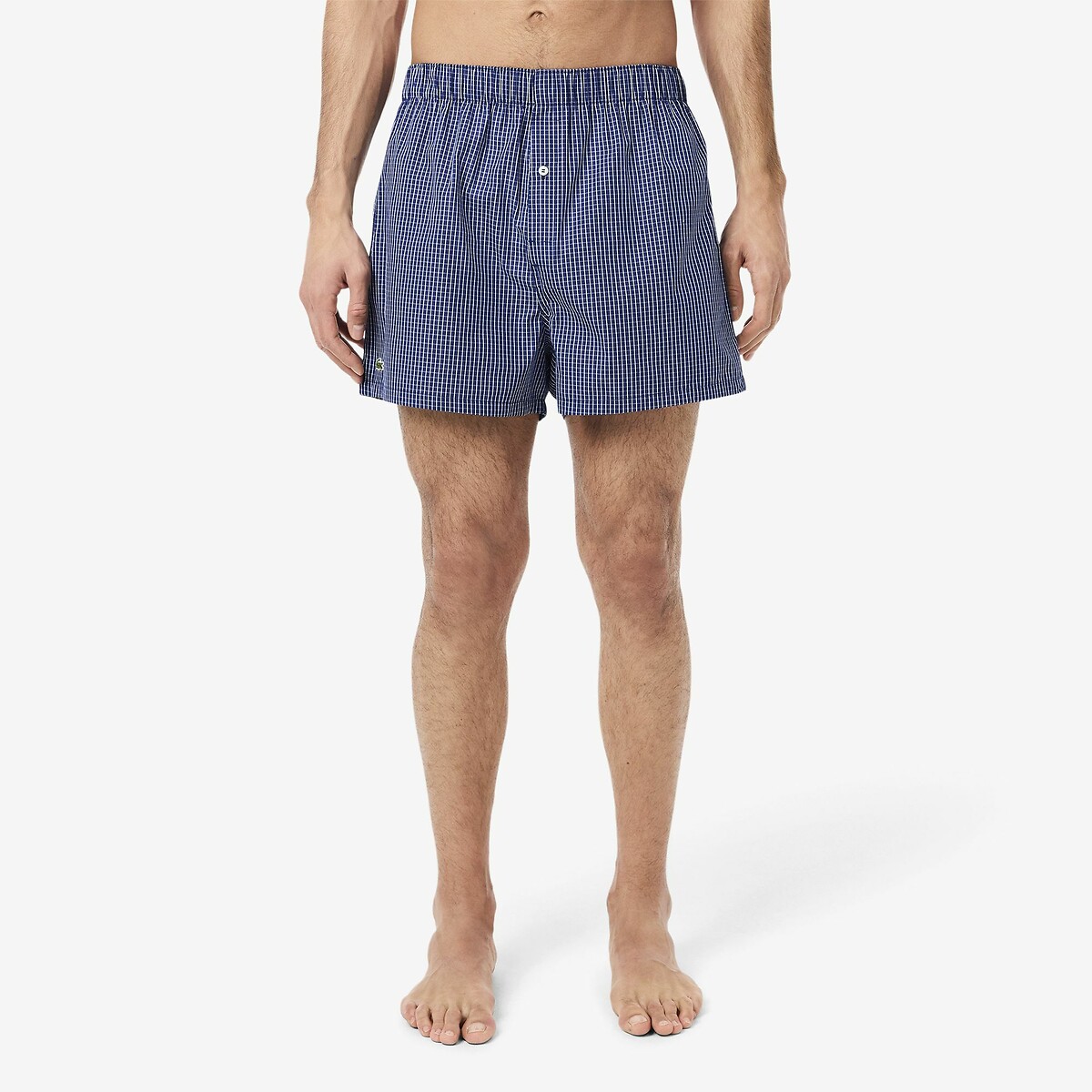 LACOSTE<br>Conjunto de 3 cuecas boxer listradas de algodão