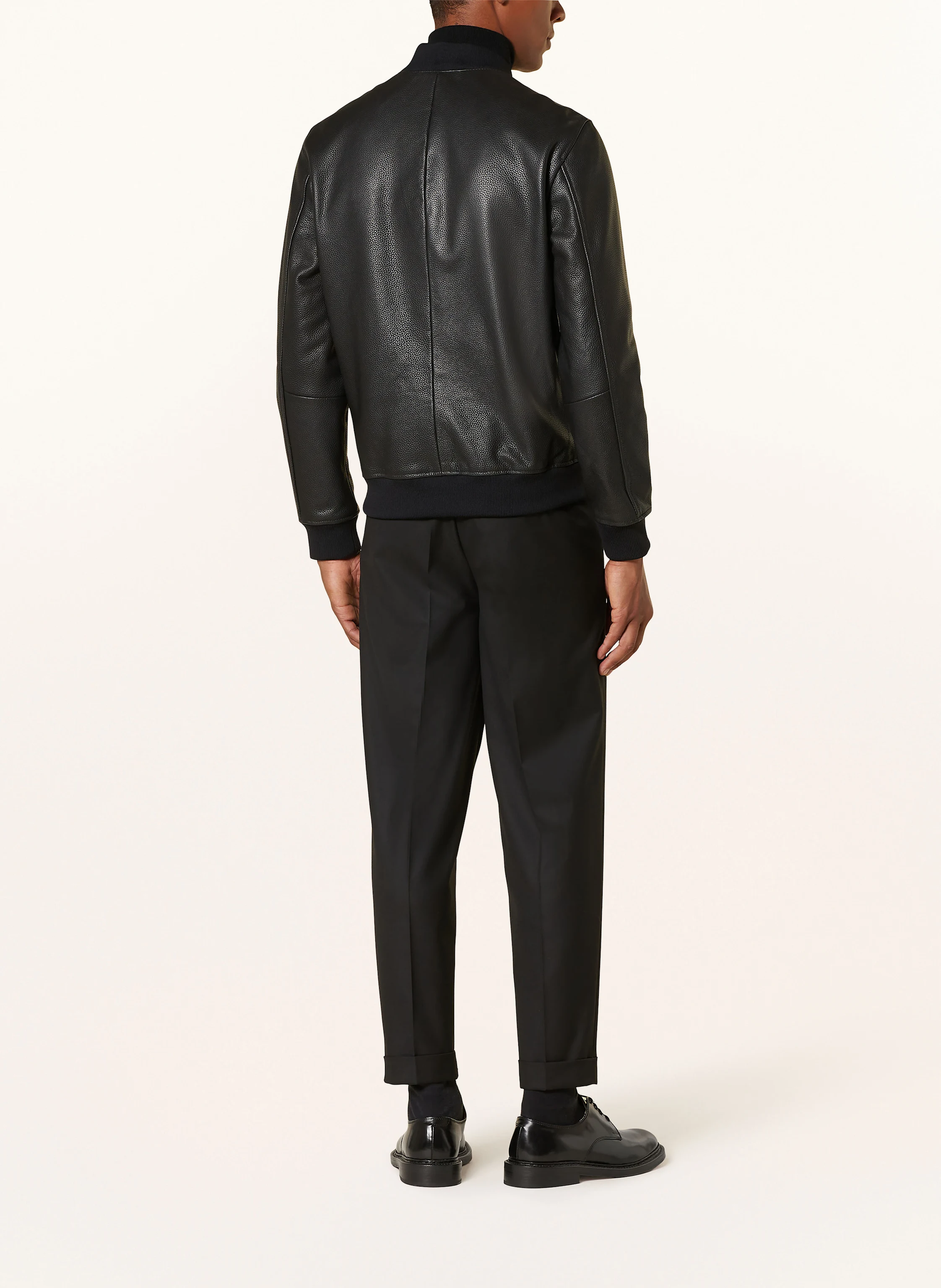 REISS Lederblouson CAST