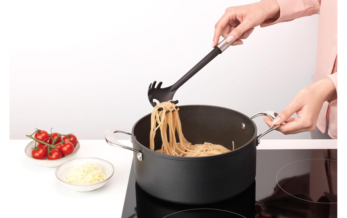 Spaghettilöffel Profile Line SchwarzPasta-Löffel