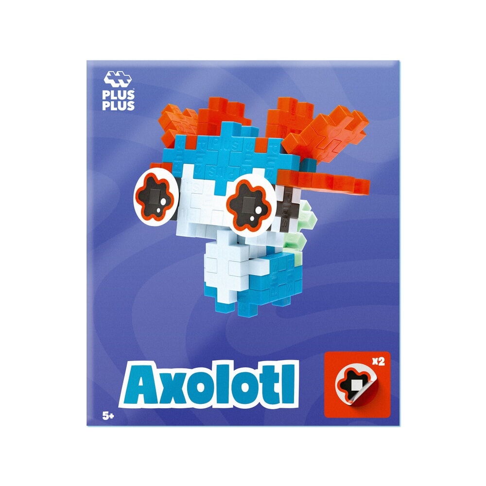 Plus Plus Plus Plus - Pet Packet - Artsy Axolotl