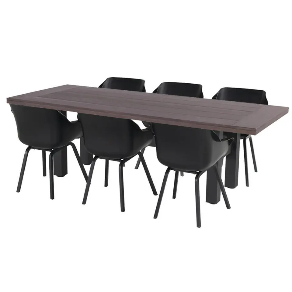 Hartman Sophie Element dining armstoel- Carbon black - 4 st.