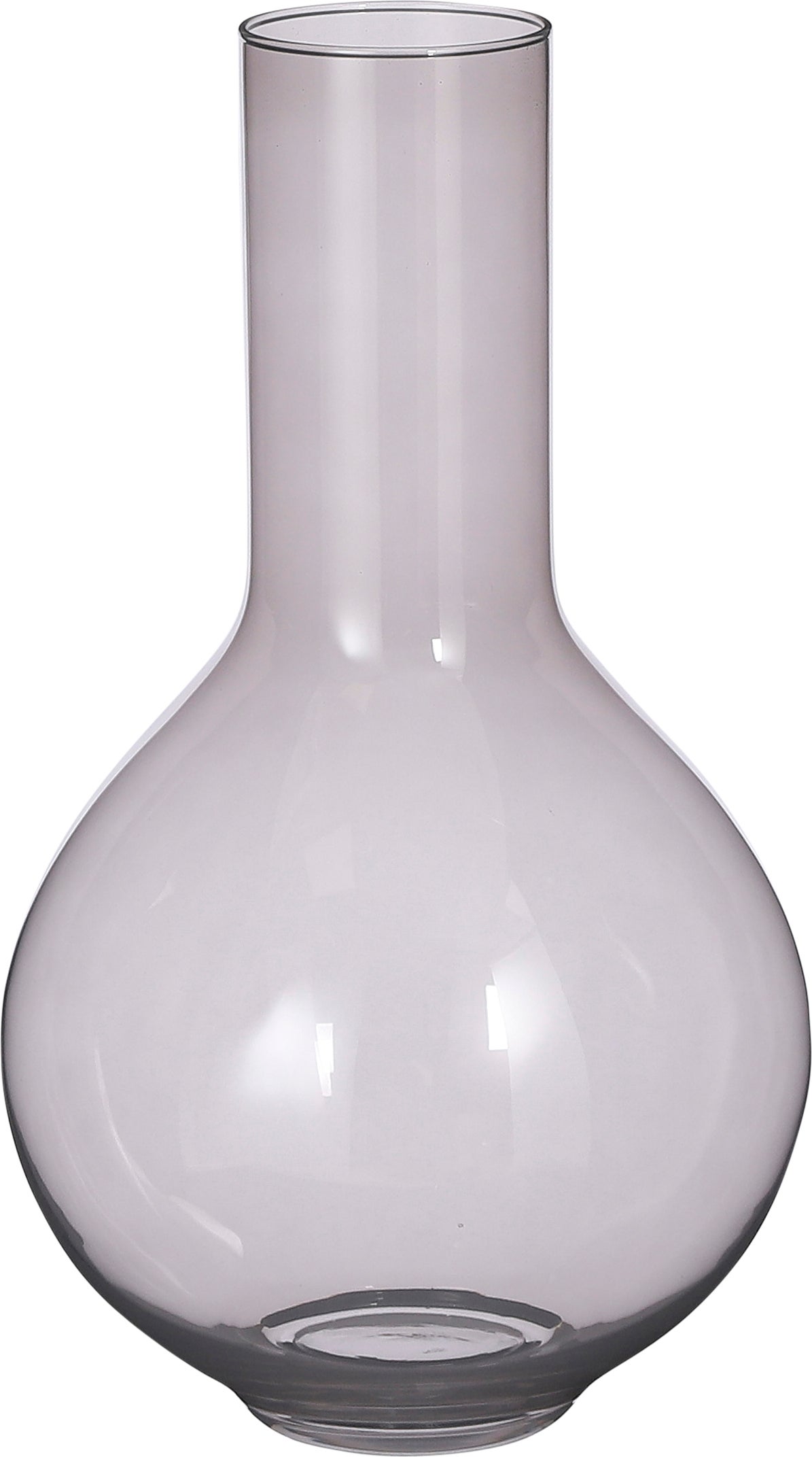 Mica Decorations vaas Nyla grijs D 29 H 50 cm