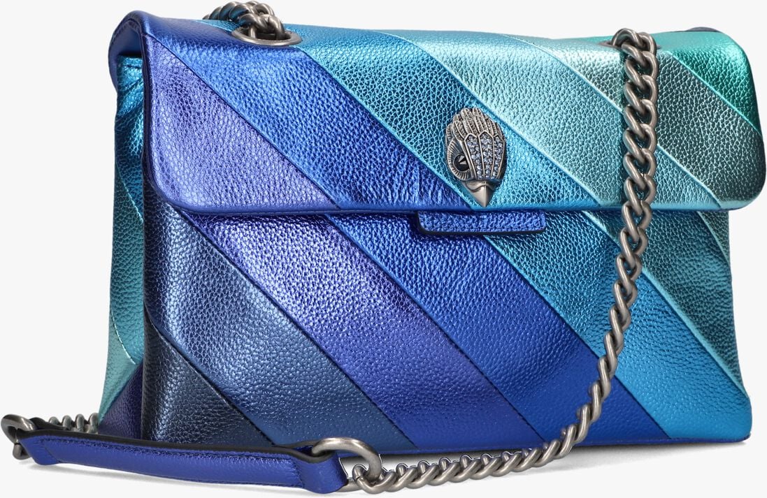KURT GEIGER LONDON blauwe kurt geiger london handtas kensington leather