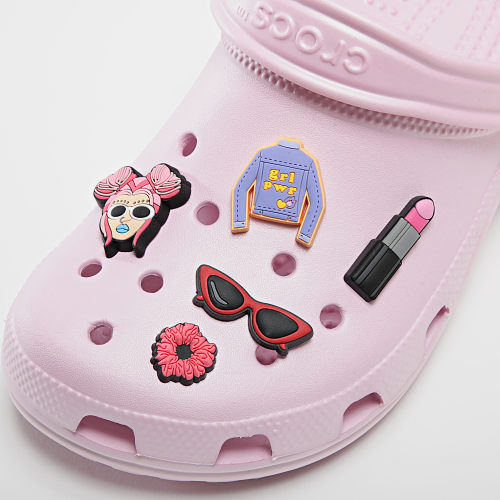 Lot De 5 Clips Jibbitz Fashionista