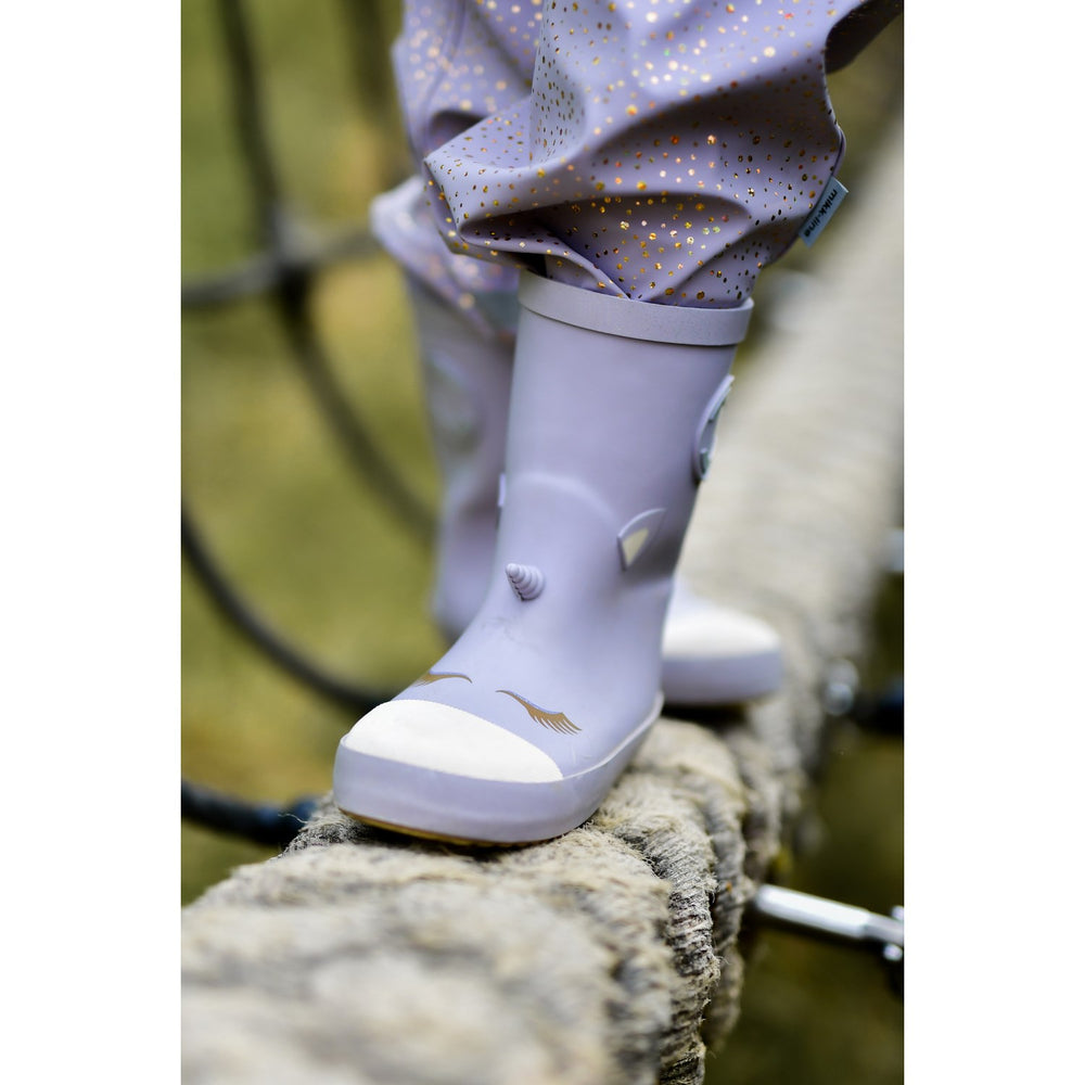 Køb Mikk-Line Lavender Aura Unicorn 3D Gummistøvler