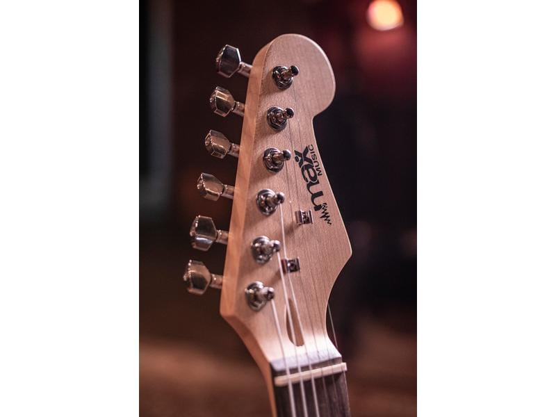 MAX E-Gitarre GigKit Rot E-Gitarre mit Zubehör