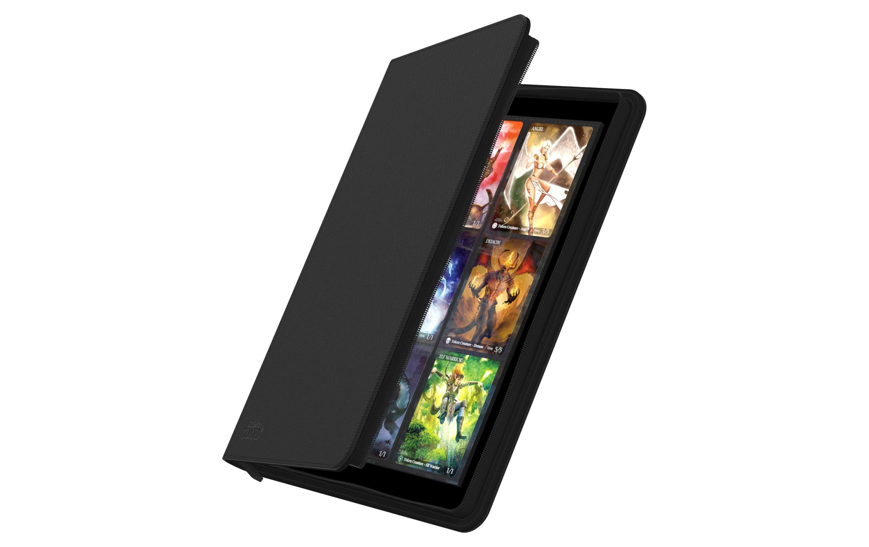 Karten-Portfolio ZipFolio XenoSkin 18-Pocket, schwarzHochwertige Kartenmappe