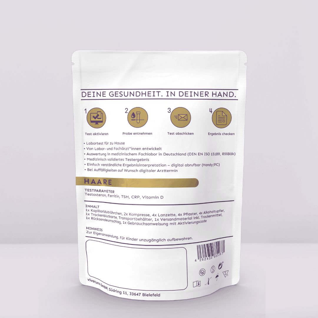 vivatura® Haare TEST-KIT