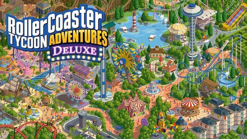 Atari - RollerCoaster Tycoon Adventures Deluxe - Nintendo Switch - Spel
