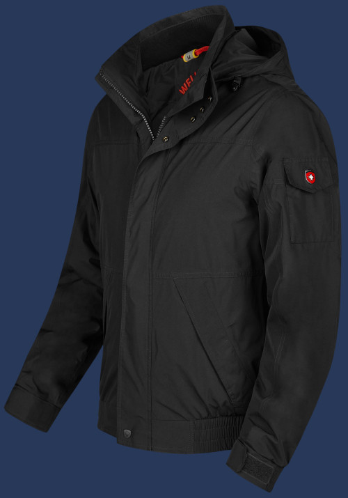 Cliffjacke-Sommer PolyAirLite, Schwarz