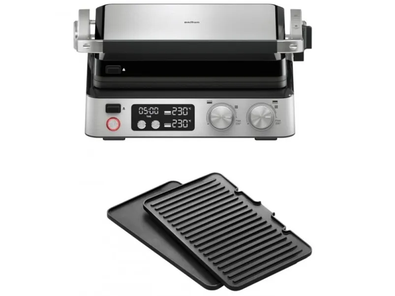 Braun CG 7040, Sort, Rustfrit stål, Polytetrafluorethylen (PTFE), Knapper, Dreje, 29 x 23 mm, 230 °C, Støbejern