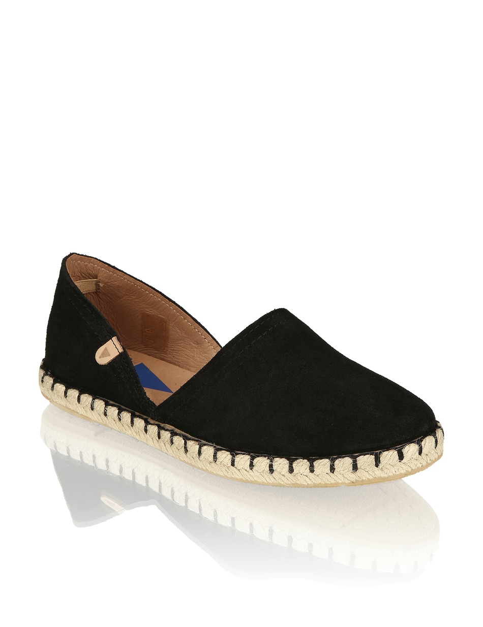 Veloursleder Espadrille