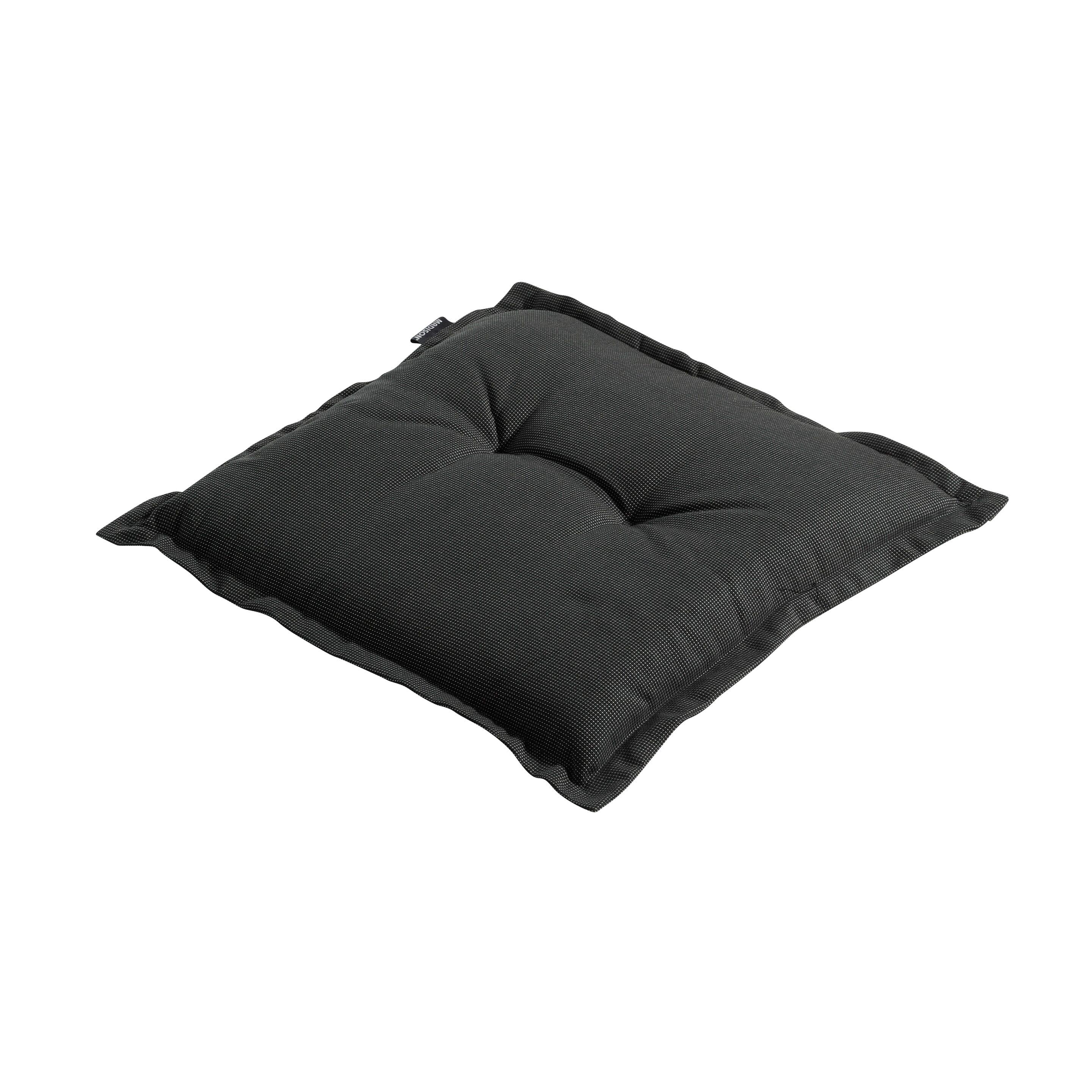 Madison Rib black Zitkussen - Set van 4