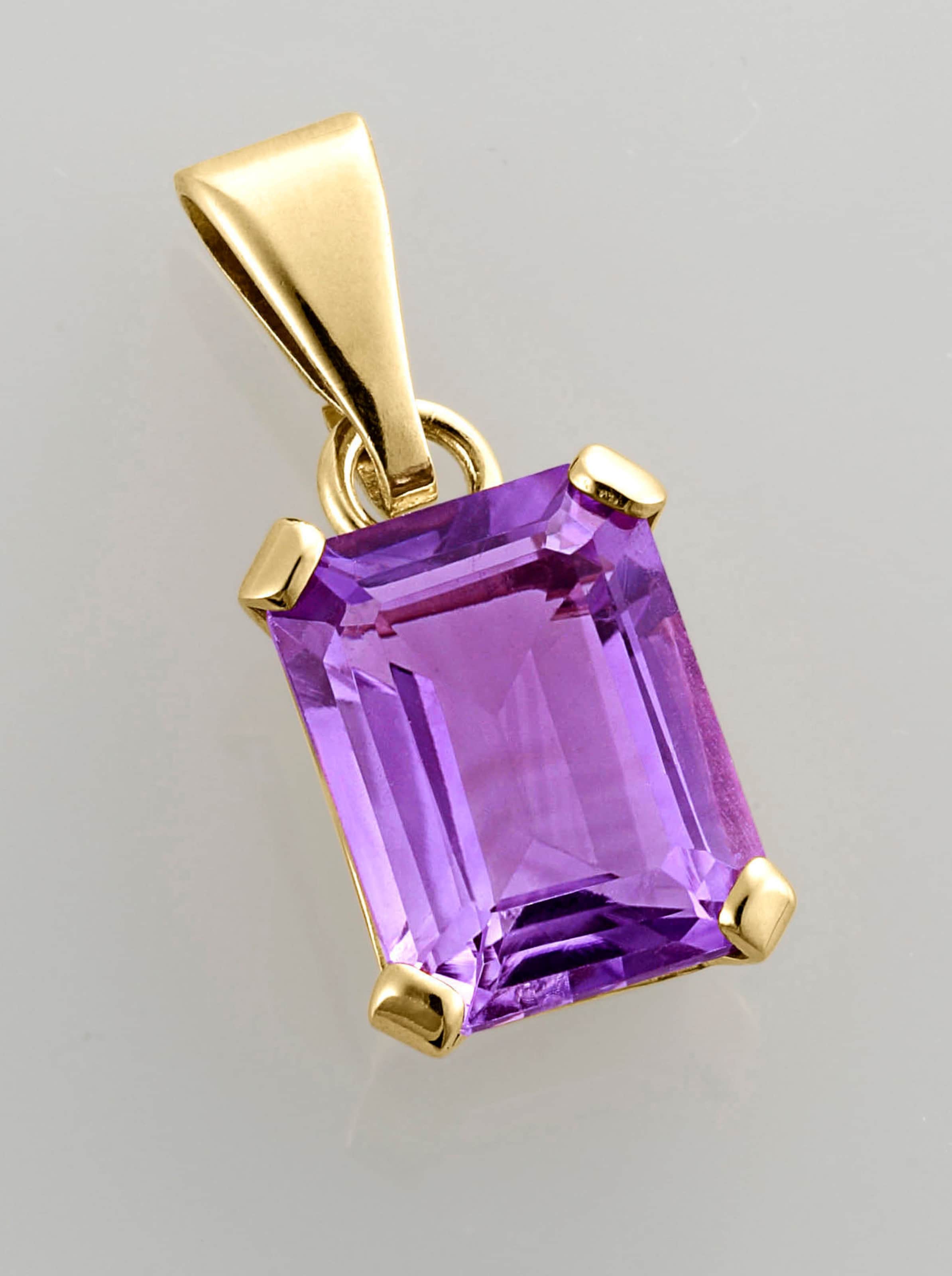 Anhänger in Gelbgold 375