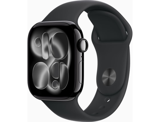 APPLE - Montre connectée Watch 11 GPS 42mm Noir Alu / Noir Sport - S/M