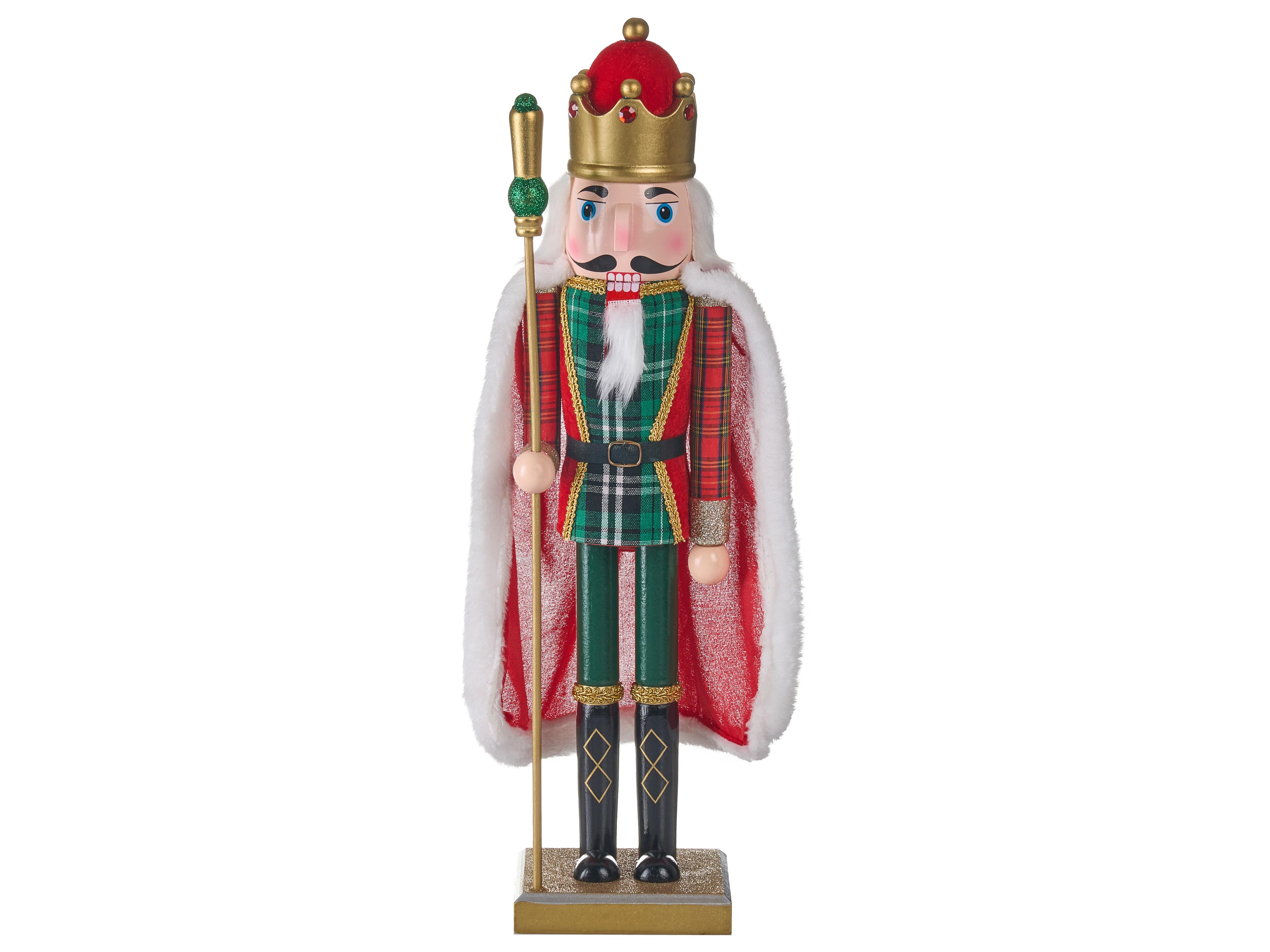 Figuur HALLSJON Notenkraker 50 cm Rood/groen
