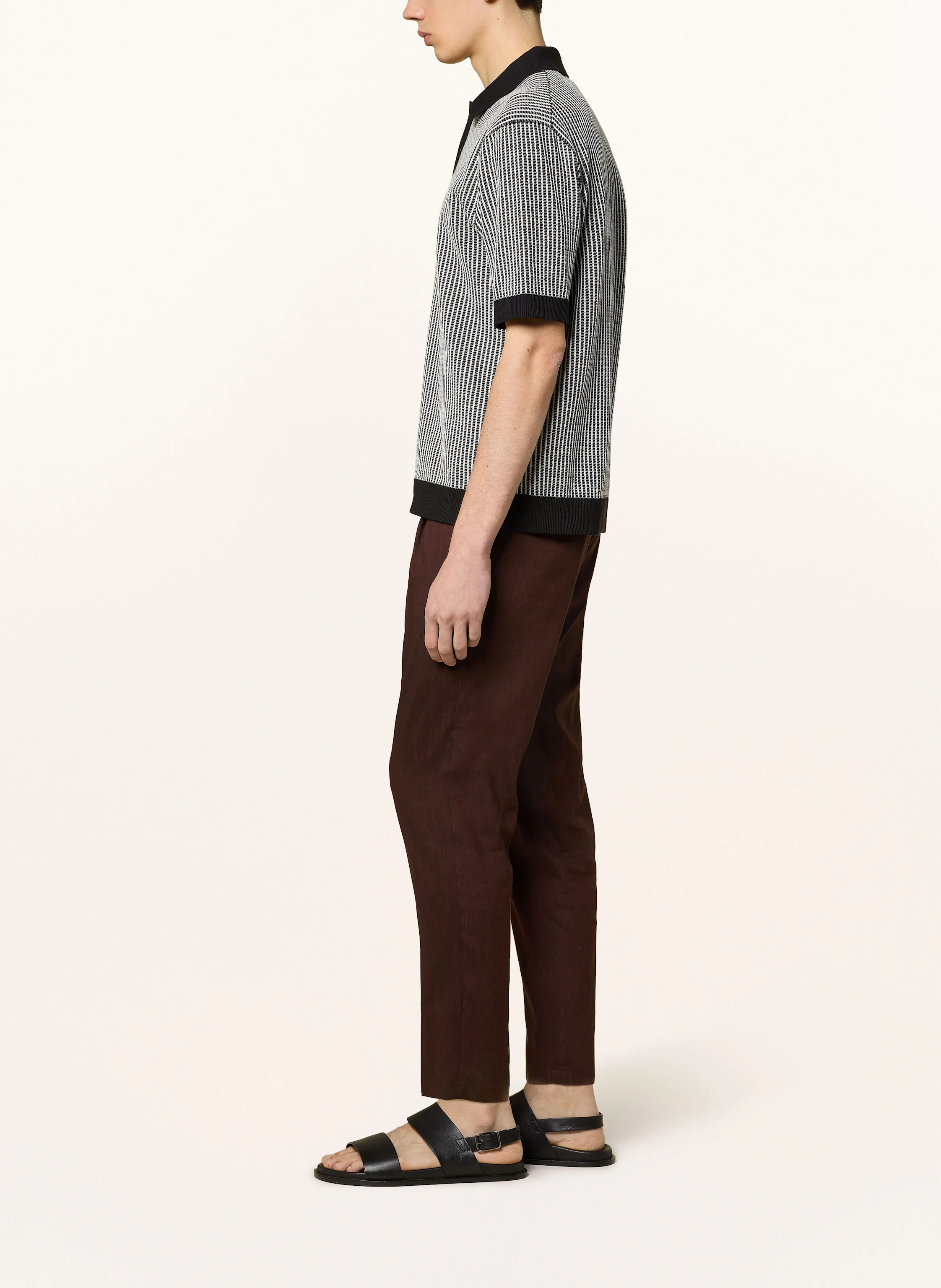 DRYKORN Anzughose CHASY Extra Slim Fit mit Leinen