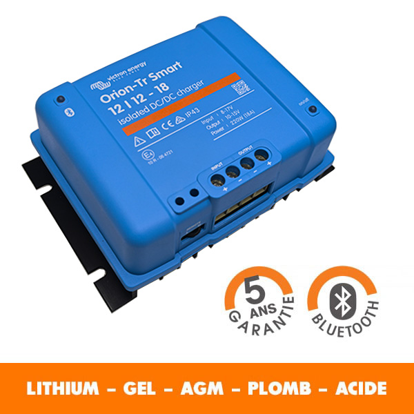 Chargeur de batterie VICTRON Orion Tr Smart 18A