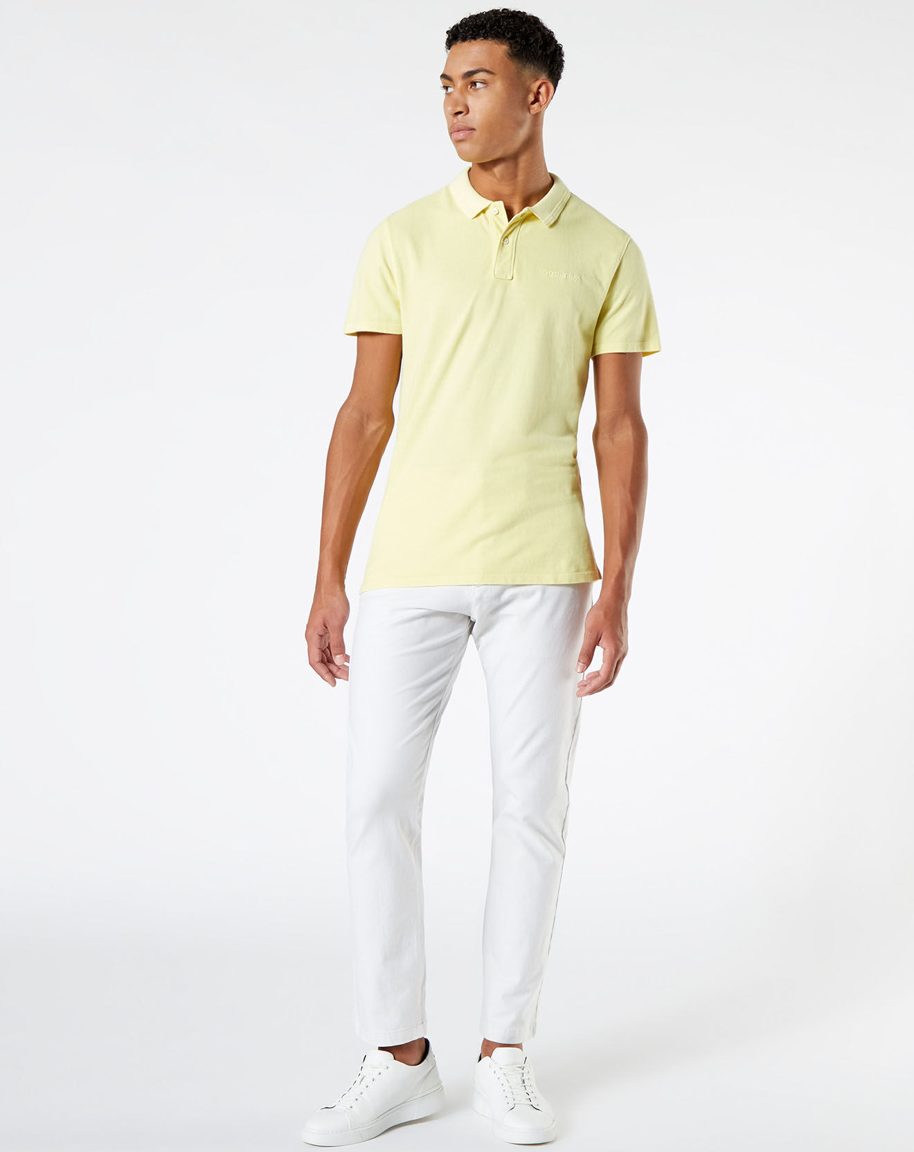 Dockers Polo Garment Dyed jaune
