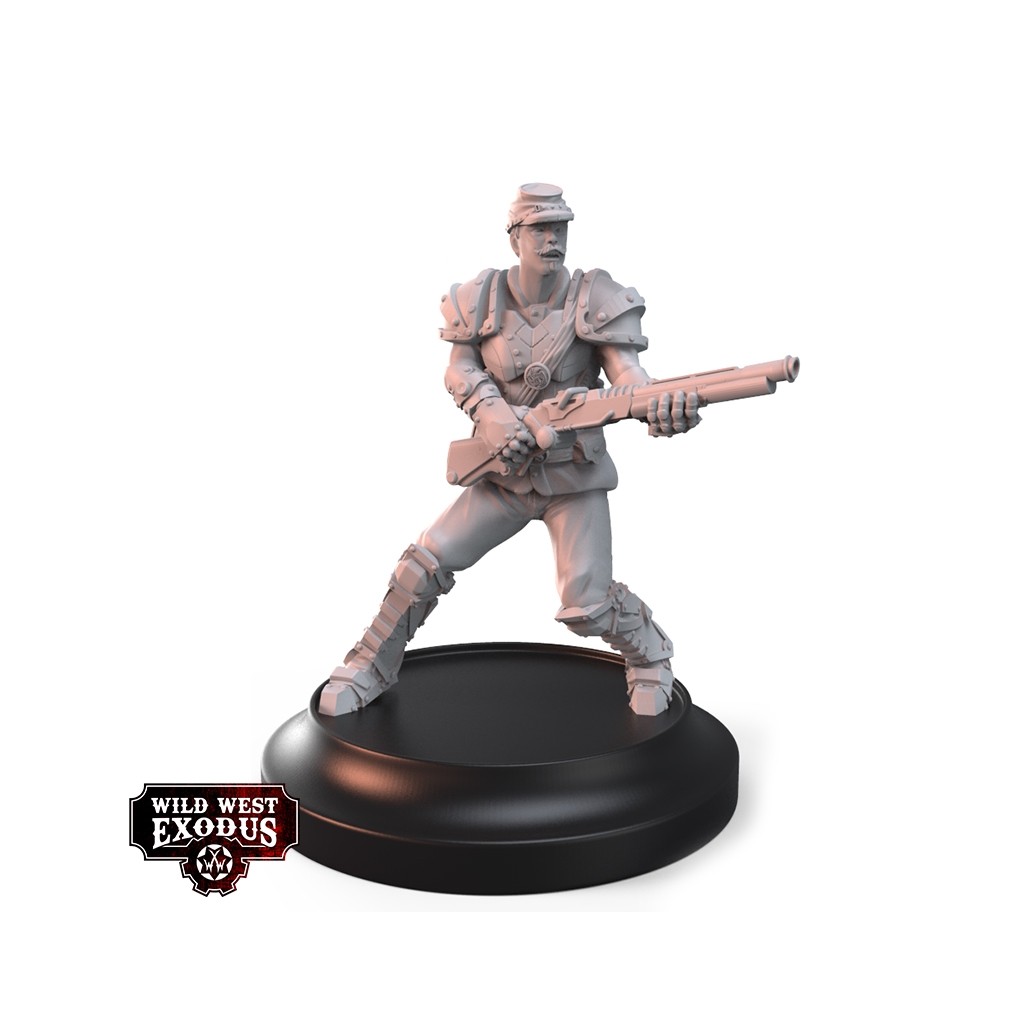 Wild West Exodus - Union - Union Armoured Riflemen and Guard