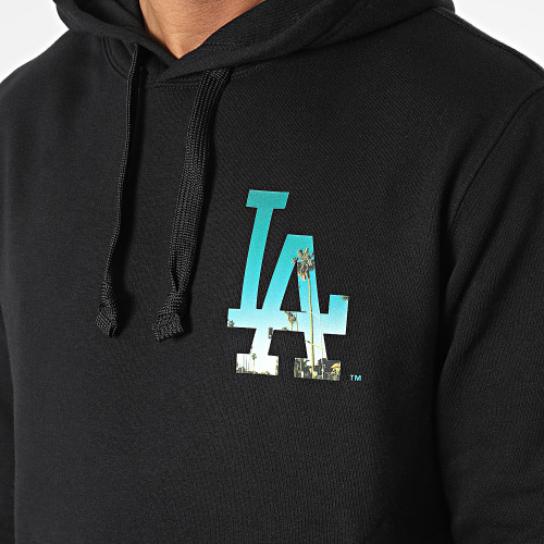 Sweat Capuche 218919 Los Angeles Dodgers Bleu Marine