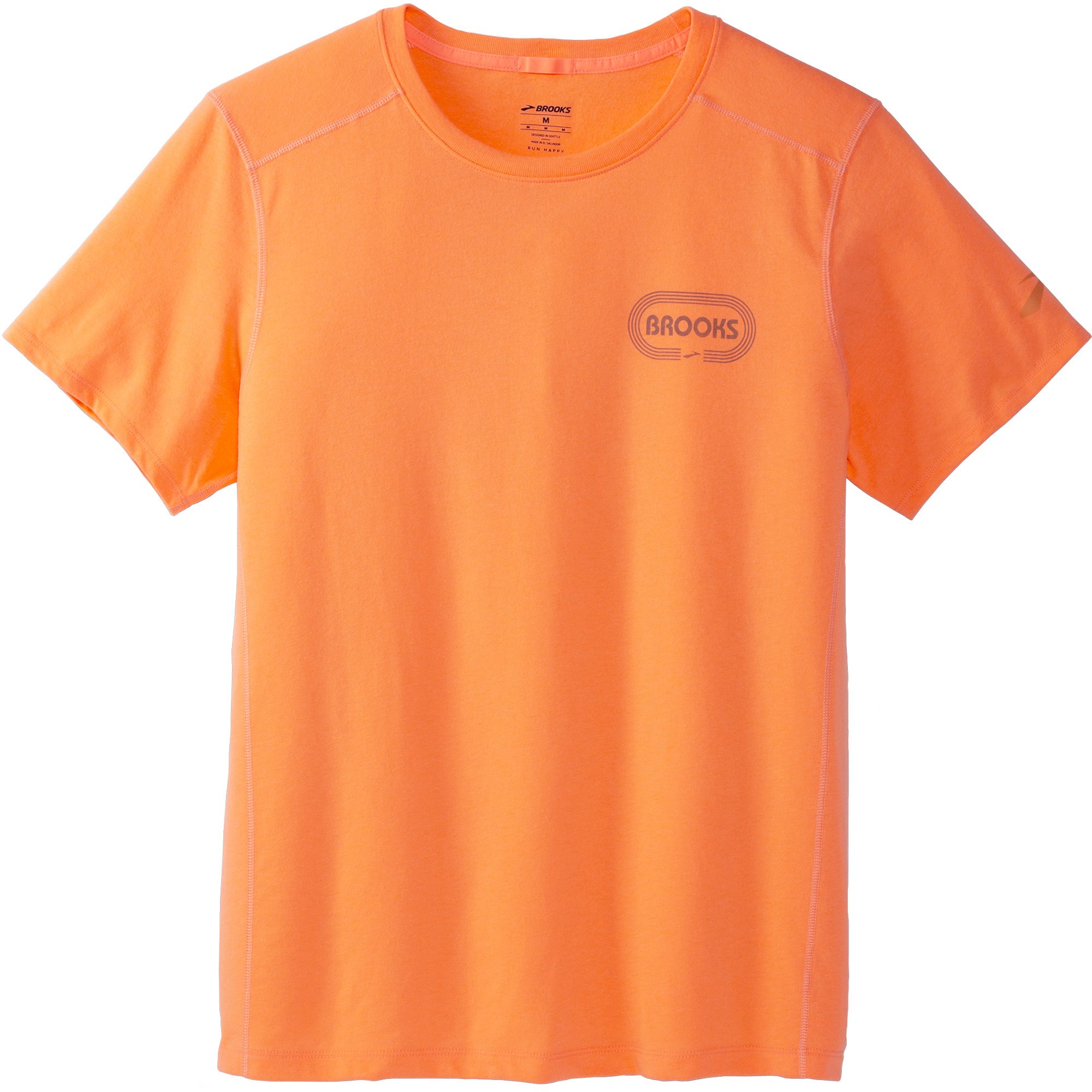 Brooks Distance T-Shirt 2.0 Herren live wire