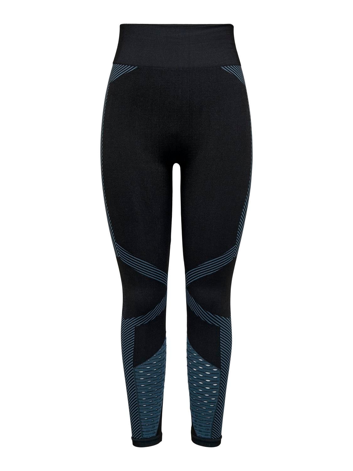 ONPAKARI Hohe Taille Enger Schnitt Sportleggings Black