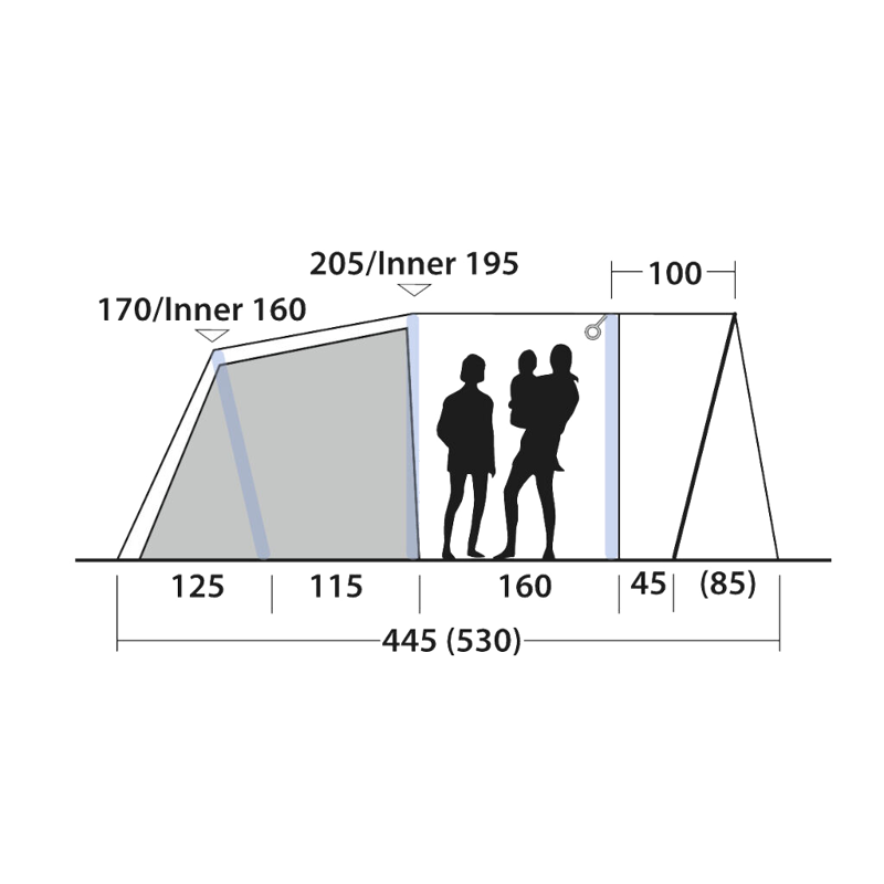 Monterey 5 Air Tent