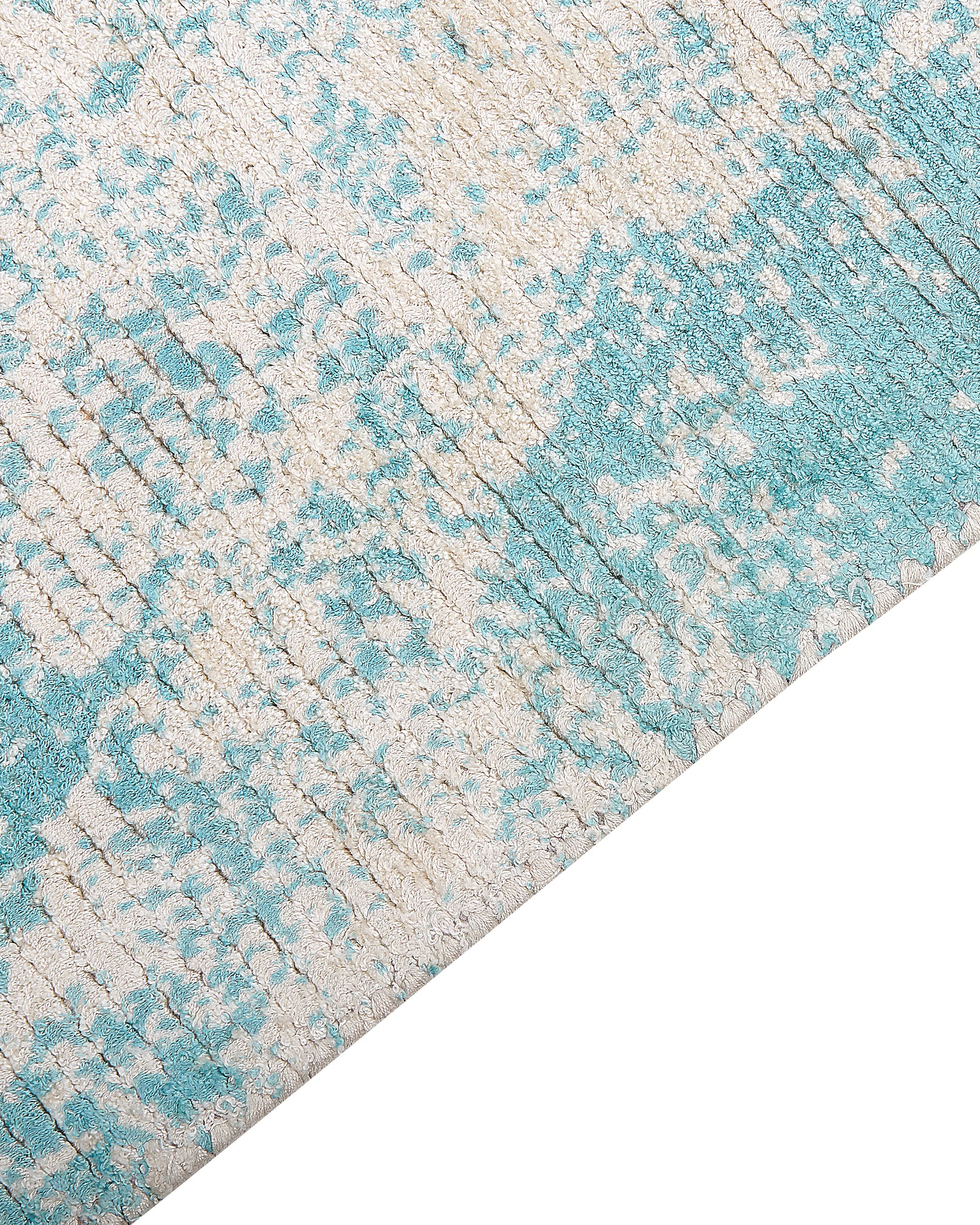 Vloerkleed AKARSU Blauw 160 x 230 cm Viscose