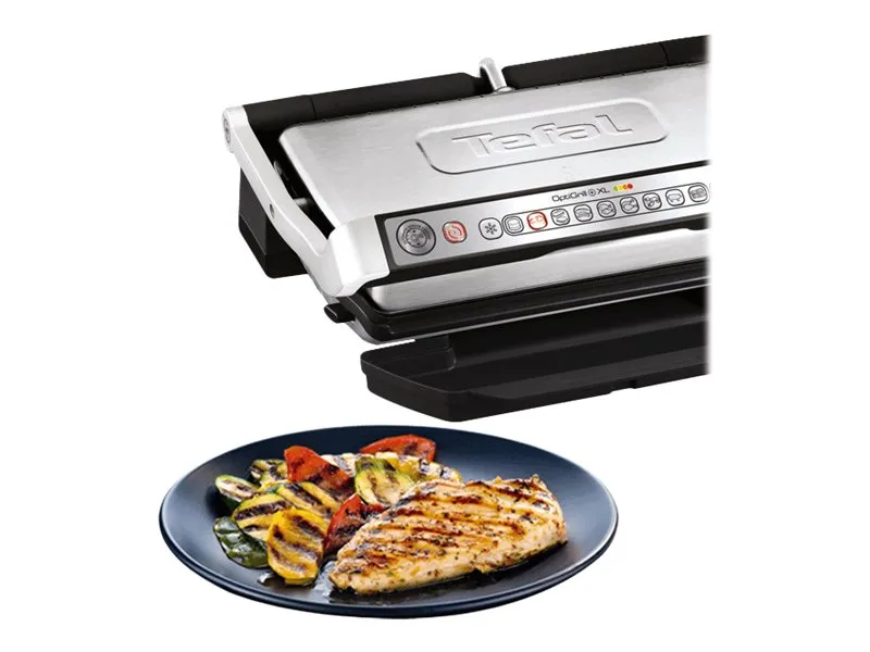 Tefal Optigrill XL GC724D, Optigrill steel / black snack/backing