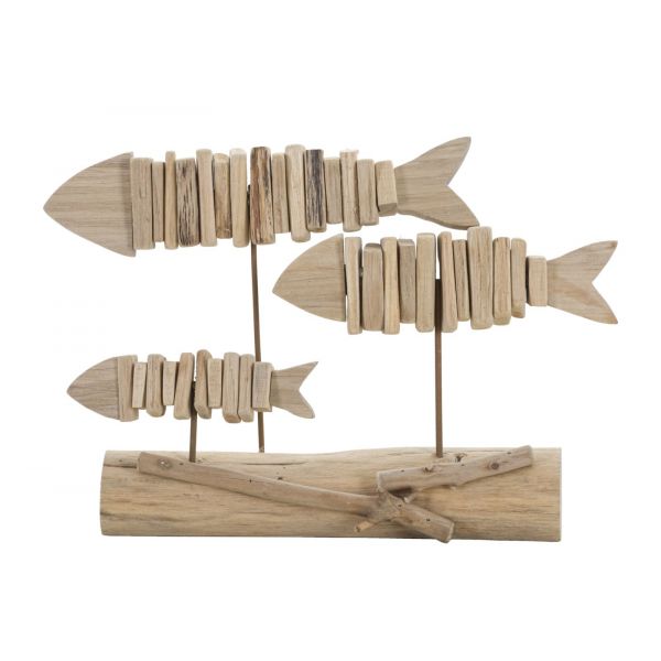 Mauro Ferretti Peixe Natureza 37X10X24 cm - 0119930000