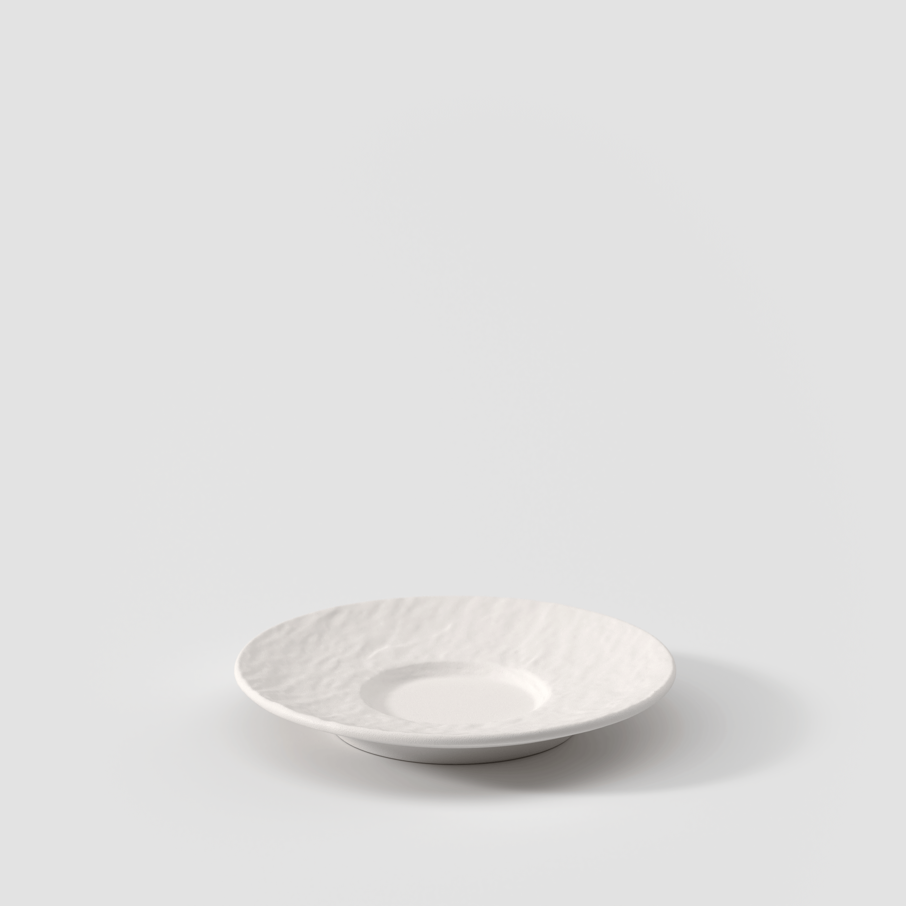 Manufacture Espresso cup saucer White, 4.8'', Premium Porcelain