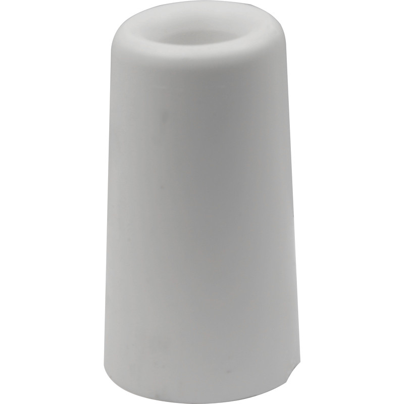 DX rubber deurbuffer wit Ø30x24mm