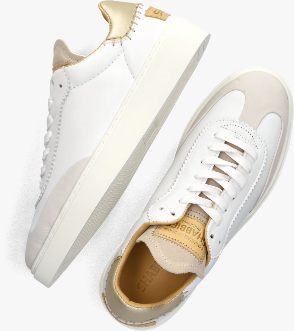 SHABBIES witte shabbies lage sneakers bossa oxford
