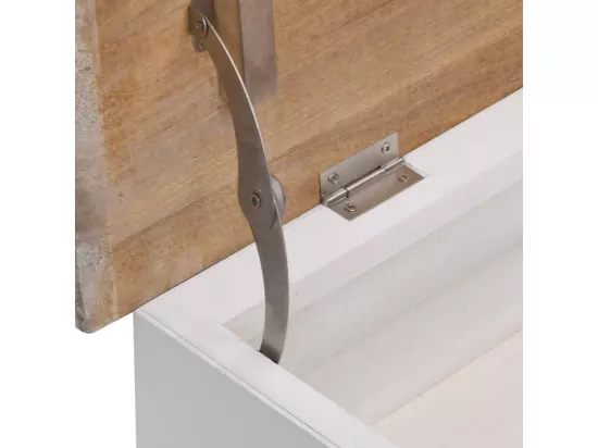 Banc d'entrée 70 x 35 x 45 cm Bois de Paulownia