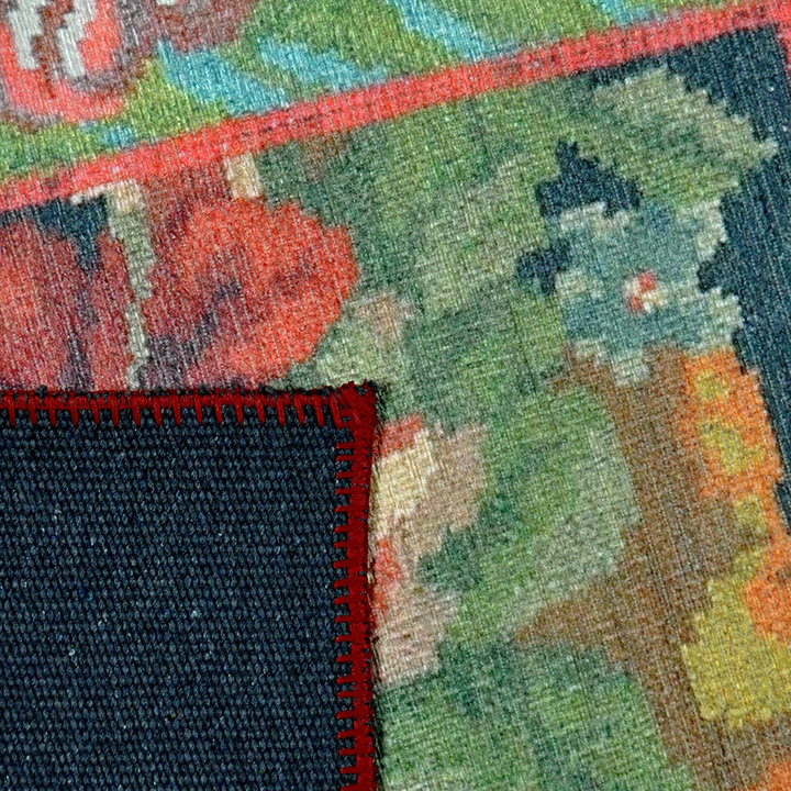 Patchwork vloerkleed - Nadine Rozenkelim Multicolor | Rozen