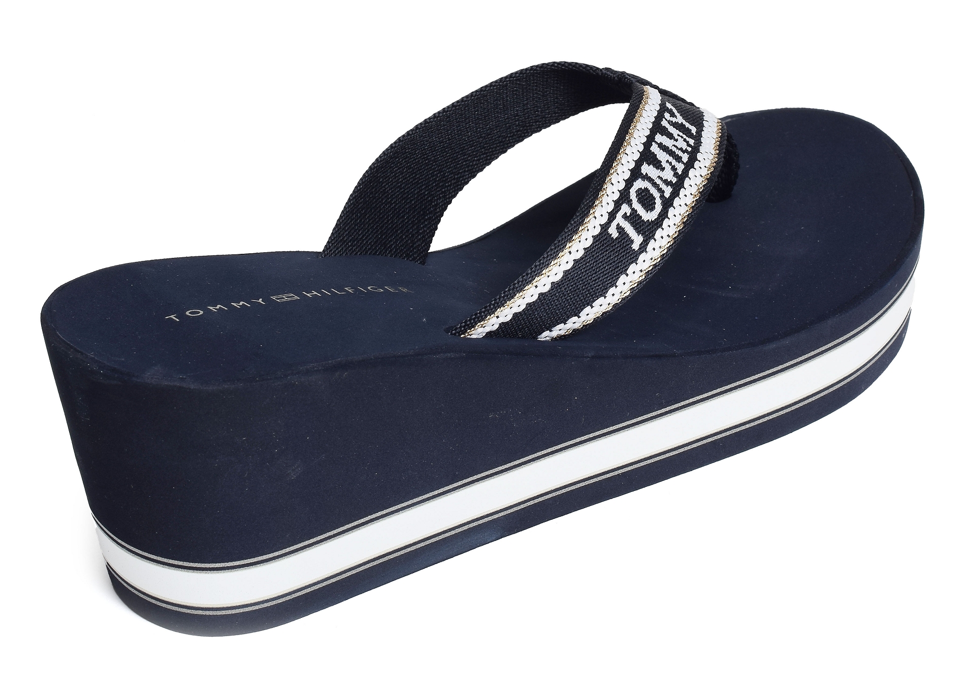 Hilfiger wedge beach sandal 7903 marine