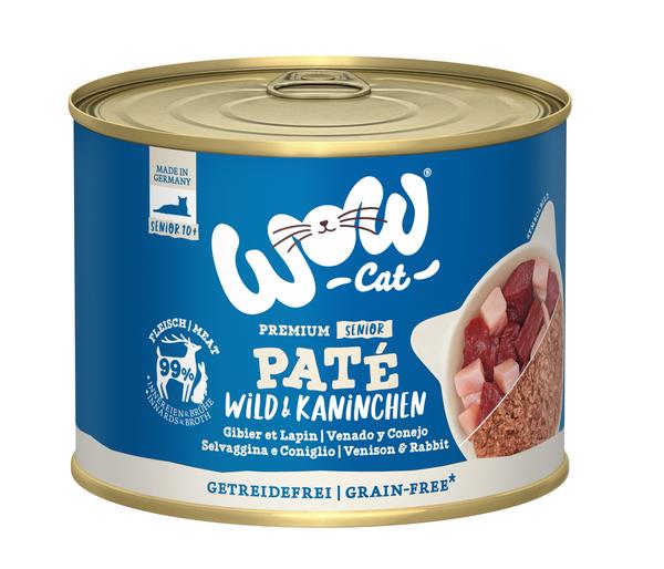 WOW® Cat Nassfutter für Katzen Premium Paté
