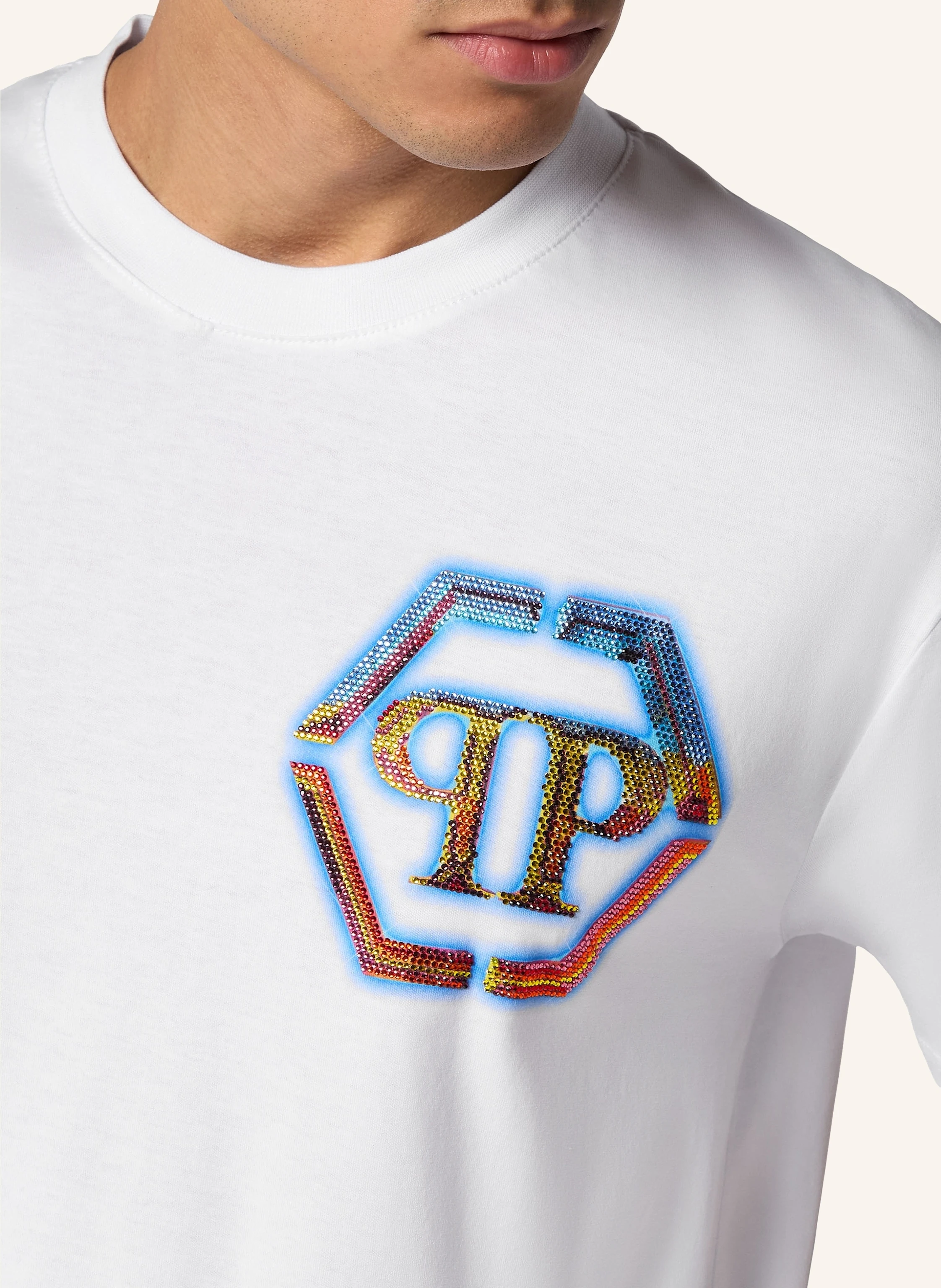PHILIPP PLEIN T-Shirt HEXAGON