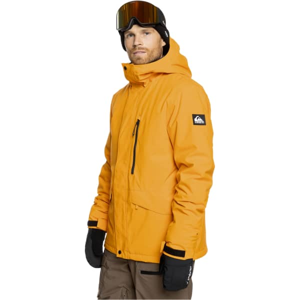 Veste de ski QUIKSILVER MISSION SOLID JK ORANGE PEPPER