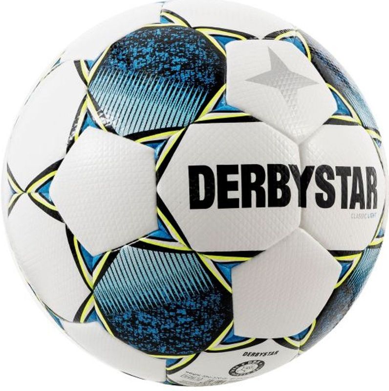 Derby Star - Classic Light II - Voetbal - Wit - Koninklijk Blauw