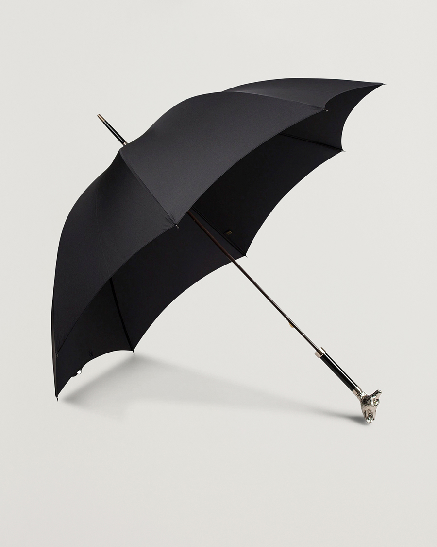 Fox Umbrellas Silver Fox Umbrella Black