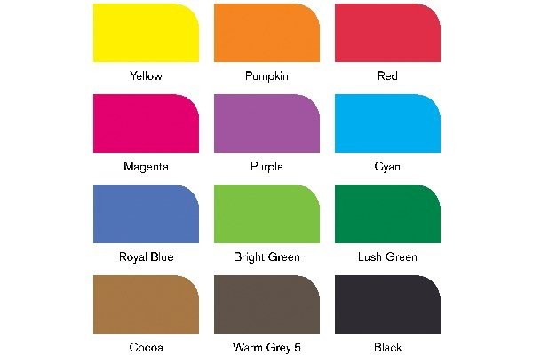 Winsor & Newton - Promarker tusch bruch vibrant (12+1 stk)