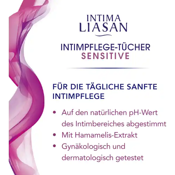 Intima Liasan - Intimpflege-Tücher sensitive