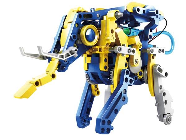 Velleman Roboter 12-in-1 Bausatz Solar und Hydraulik 230-Teiliger 12-in-1 Roboter Bausatz