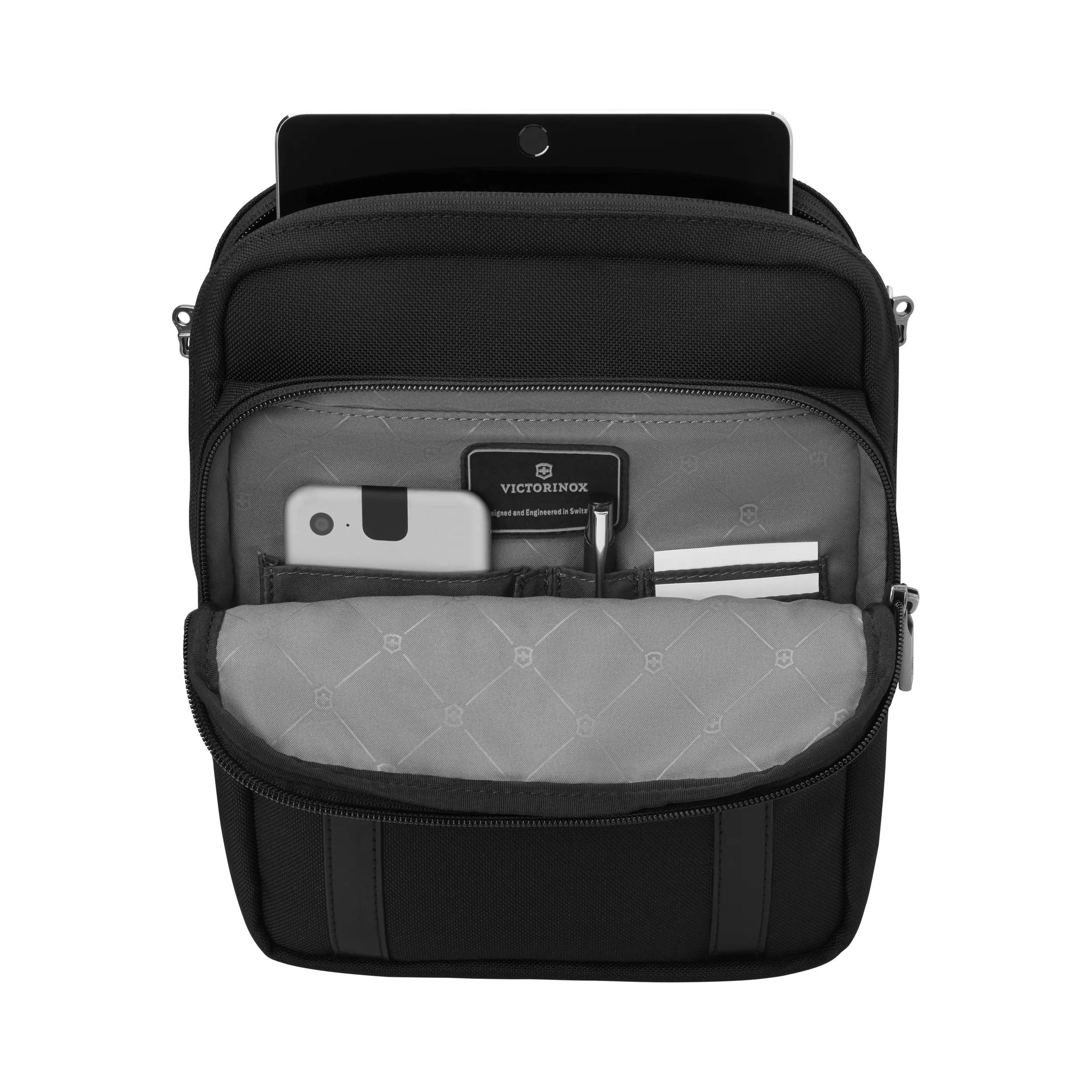 Werks Professional CORDURA® Crossbody Tablet Bag-schwarz