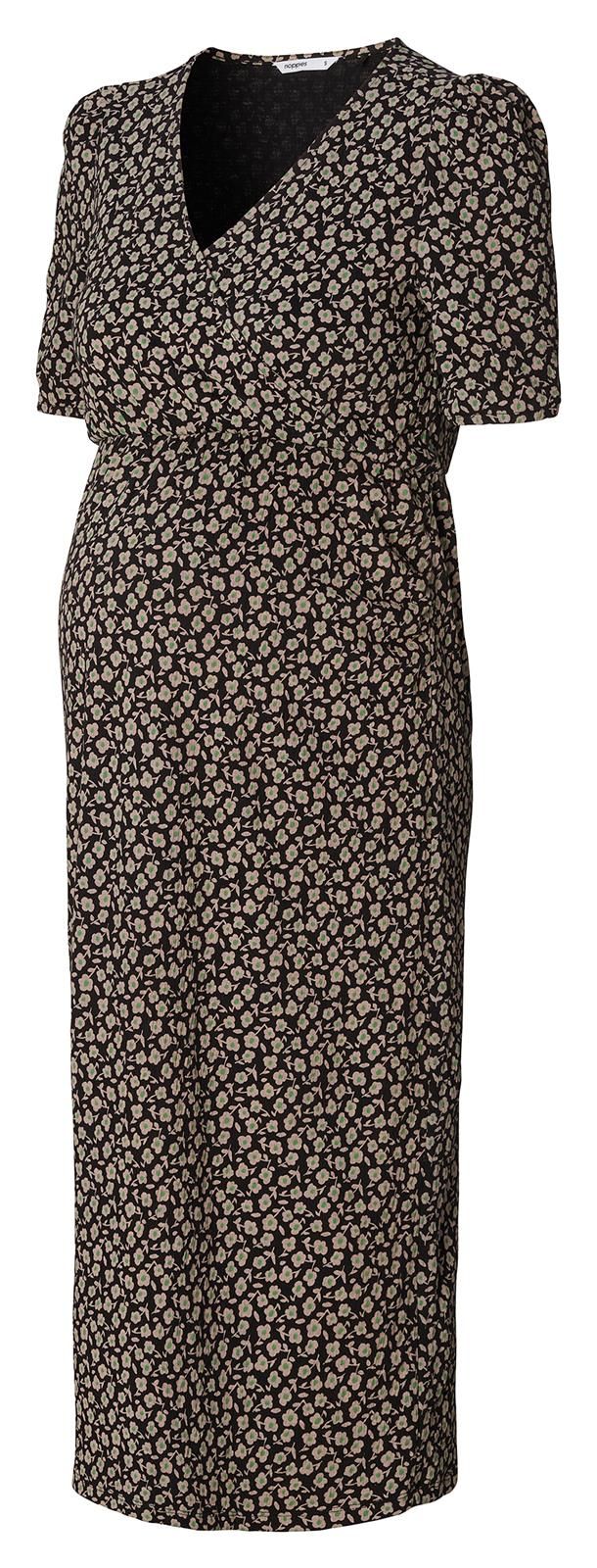 Noppies Maternity Jurk met voedingsfunctie Jaelynn - Black flower