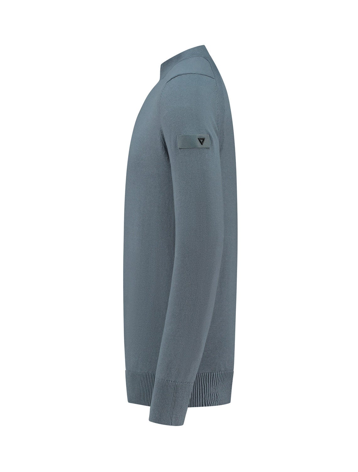 Purewhite  Raglan Knit Half Zip Sweater