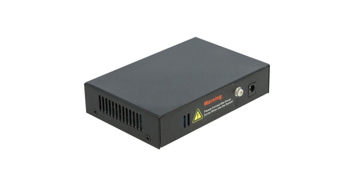 DeLOCKGigabit Ethernet Switch 4 Port PoE + 1 RJ45